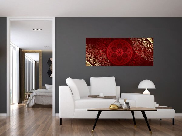Slika - Zlate mandale (120x50 cm)