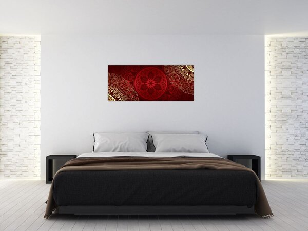Slika - Zlate mandale (120x50 cm)