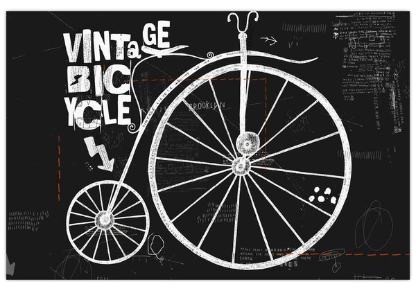 Slika - Velocipede (90x60 cm)