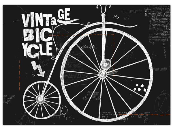 Slika - Velocipede (70x50 cm)