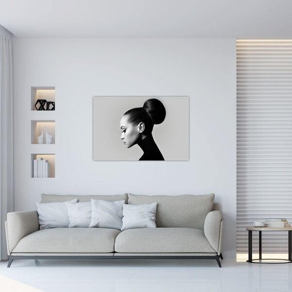 Slika - Profil lepe ženske (90x60 cm)