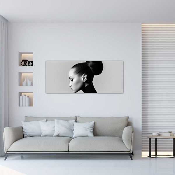 Slika - Profil lepe ženske (120x50 cm)