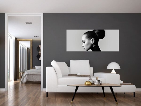 Slika - Profil lepe ženske (120x50 cm)