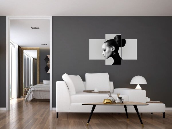 Slika - Profil lepe ženske (90x60 cm)