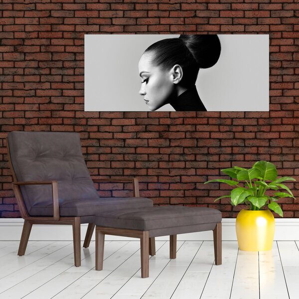 Slika - Profil lepe ženske (120x50 cm)