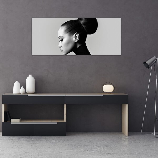 Slika - Profil lepe ženske (120x50 cm)