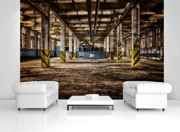 Foto tapeta - Industrijska hala (152,5x104 cm)
