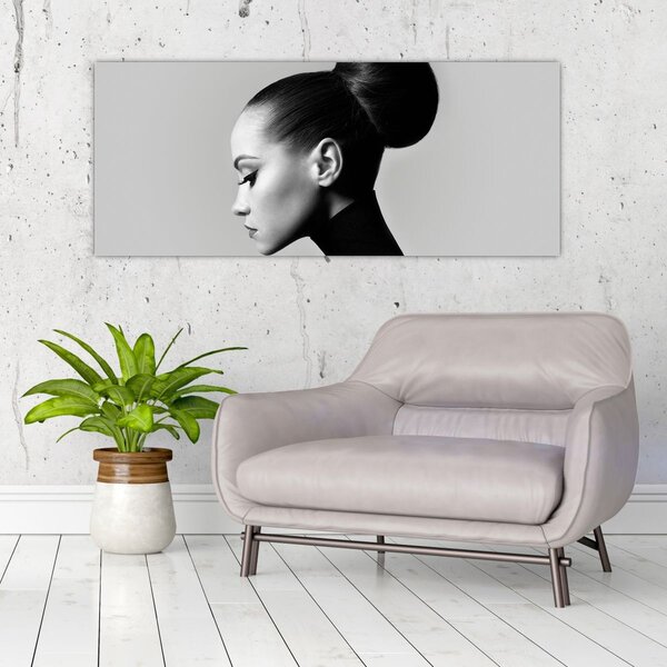 Slika - Profil lepe ženske (120x50 cm)