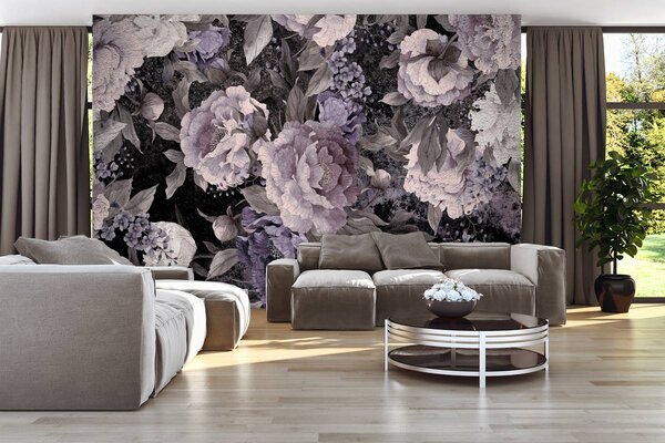Foto tapeta - Cvjetovi božura (152,5x104 cm)