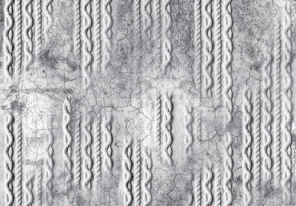 Foto tapeta - Betonski vez - siva (152,5x104 cm)