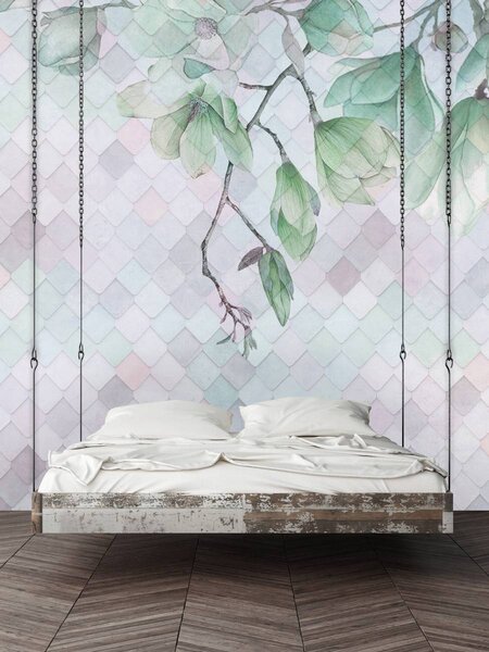 Foto tapeta - Cvijet magnolije (152,5x104 cm)