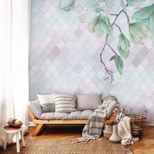 Foto tapeta - Cvijet magnolije (152,5x104 cm)