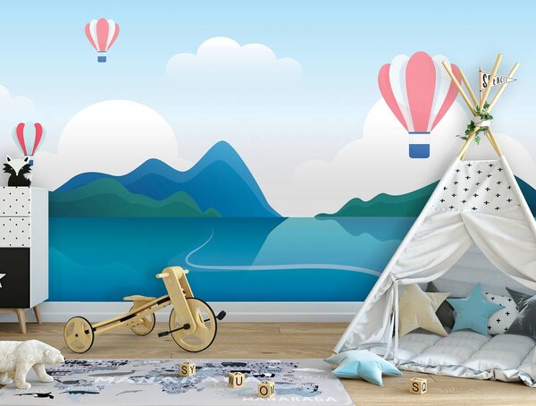 Foto tapeta - Let balonom na vrući zrak (152,5x104 cm)