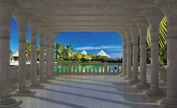 Foto tapeta - Plaža more pijesak krajolik (152,5x104 cm)