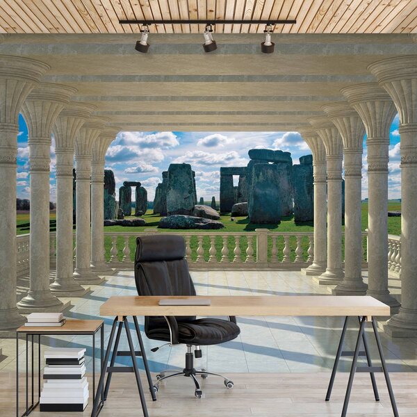 Foto tapeta - Stonehenge krajolik (152,5x104 cm)