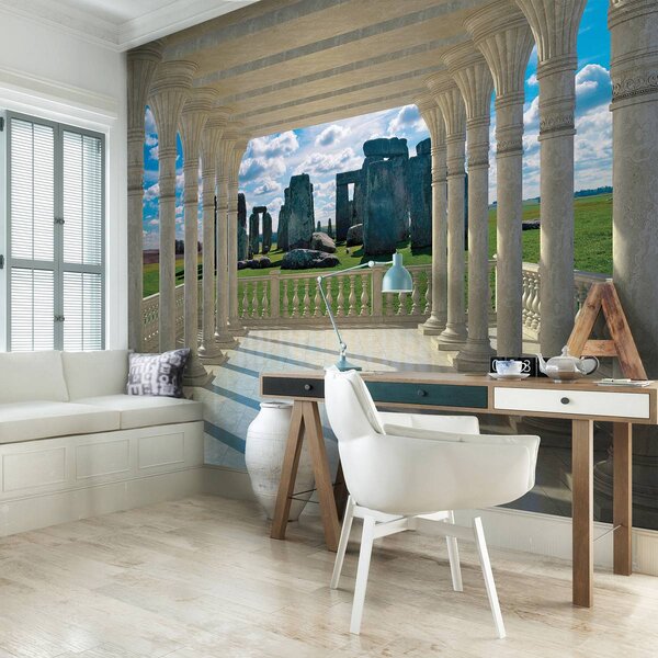 Foto tapeta - Stonehenge krajolik (152,5x104 cm)