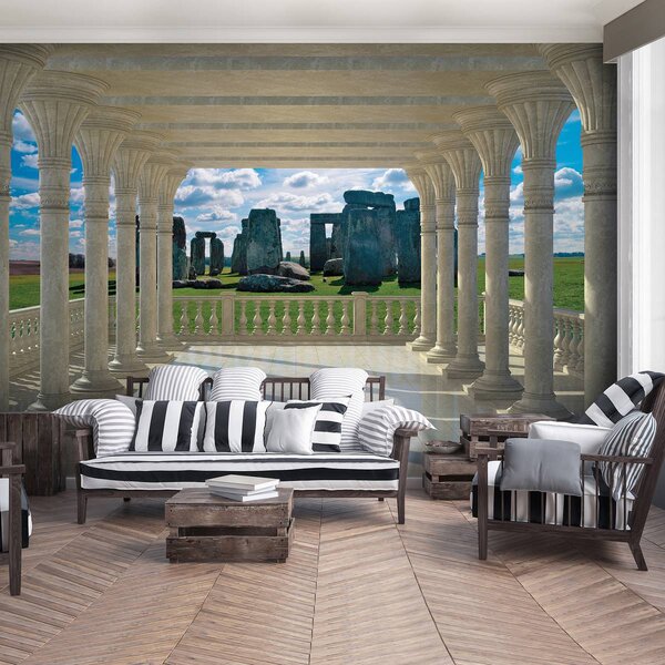 Foto tapeta - Stonehenge krajolik (152,5x104 cm)