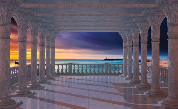 Foto tapeta - Zalazak sunca (152,5x104 cm)
