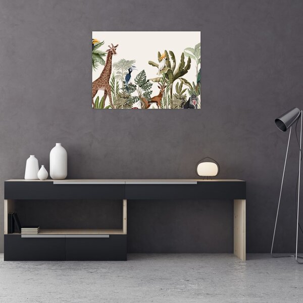 Slika - Prebivalci Afrike (70x50 cm)