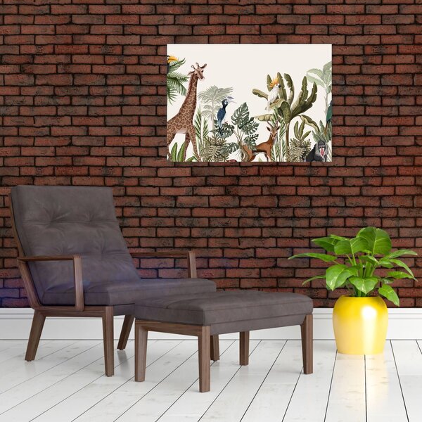 Slika - Prebivalci Afrike (70x50 cm)