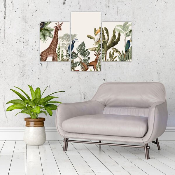 Slika - Prebivalci Afrike (90x60 cm)