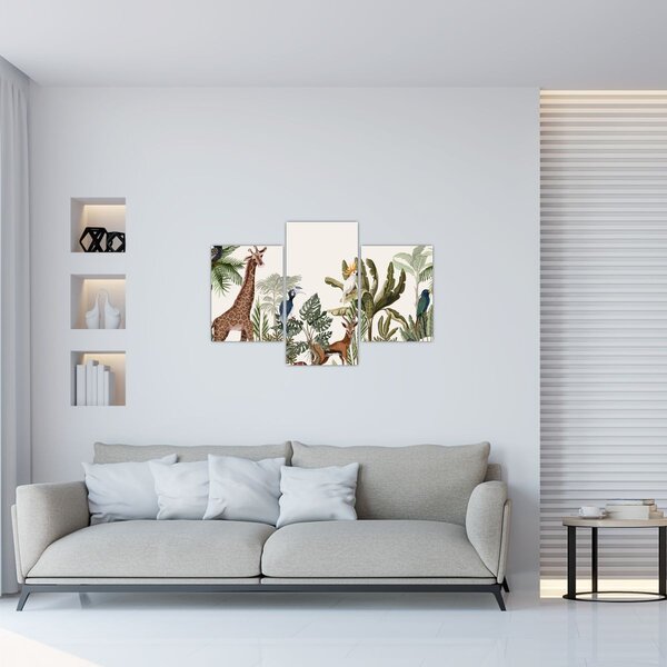 Slika - Prebivalci Afrike (90x60 cm)