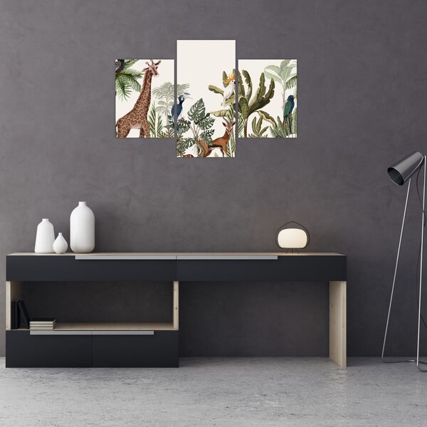 Slika - Prebivalci Afrike (90x60 cm)