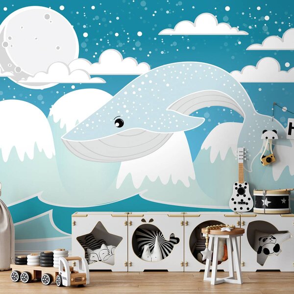 Foto tapeta - Kit u planinama (152,5x104 cm)