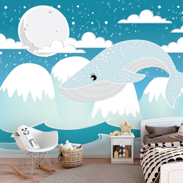 Foto tapeta - Kit u planinama (152,5x104 cm)