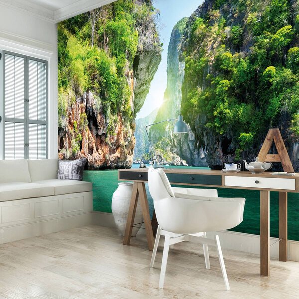 Foto tapeta - Plaža, more, pijesak (152,5x104 cm)