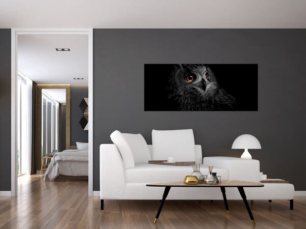 Slika - Sova, ilustr (120x50 cm)