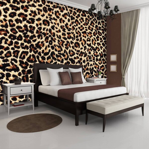 Foto tapeta - Leopardovo krzno (152,5x104 cm)