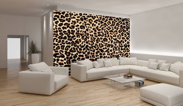 Foto tapeta - Leopardovo krzno (152,5x104 cm)