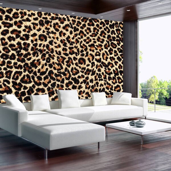 Foto tapeta - Leopardovo krzno (152,5x104 cm)