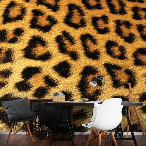 Foto tapeta - Leopardovo krzno (152,5x104 cm)