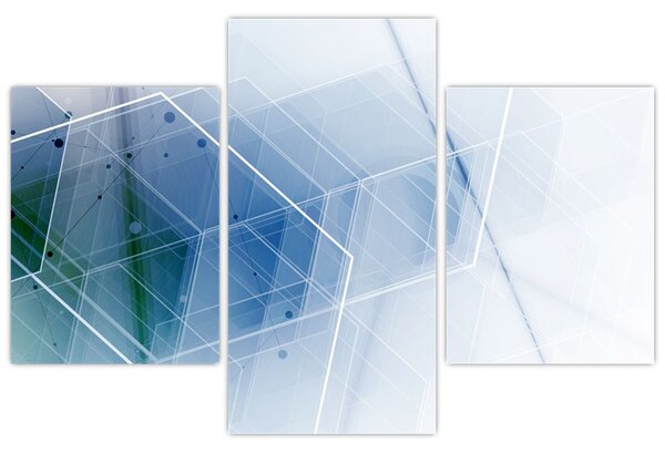 Slika - Geometrijski liki (90x60 cm)
