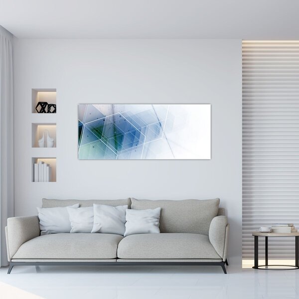 Slika - Geometrijski liki (120x50 cm)