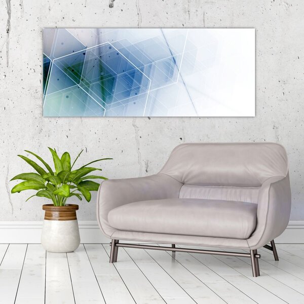 Slika - Geometrijski liki (120x50 cm)