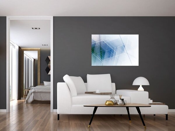 Slika - Geometrijski liki (90x60 cm)
