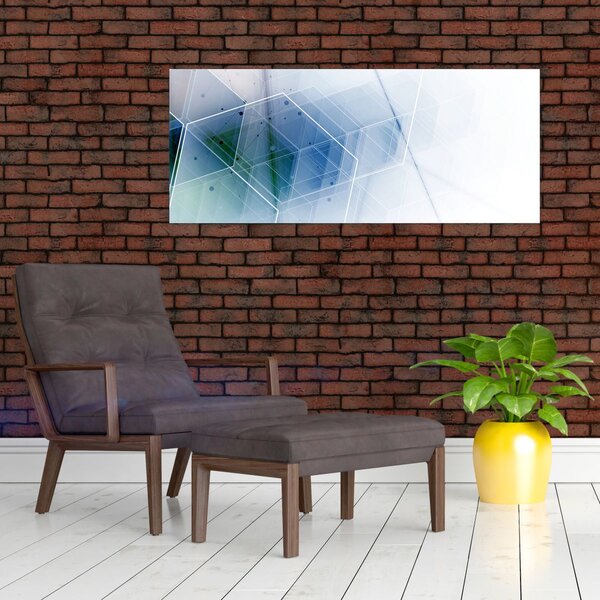 Slika - Geometrijski liki (120x50 cm)
