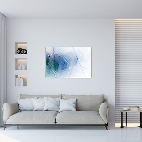 Slika - Geometrijski liki (90x60 cm)