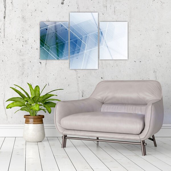 Slika - Geometrijski liki (90x60 cm)