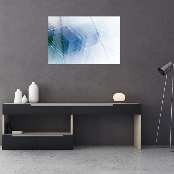 Slika - Geometrijski liki (90x60 cm)