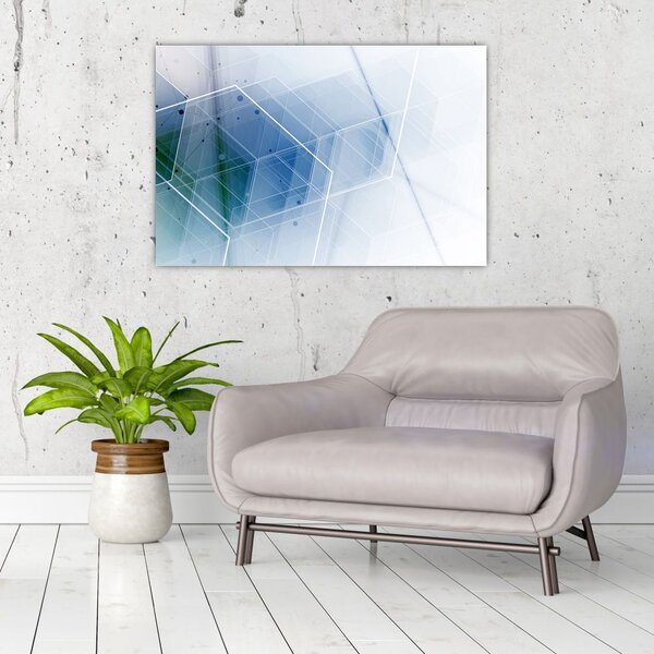 Slika - Geometrijski liki (90x60 cm)