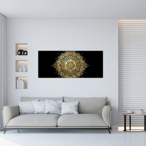 Slika - Mandala bogastva (120x50 cm)