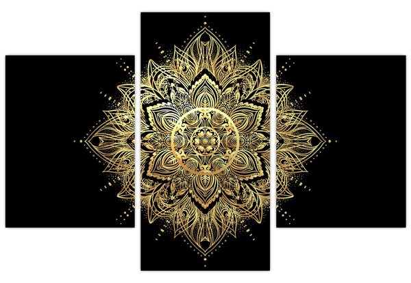Slika - Mandala bogastva (90x60 cm)