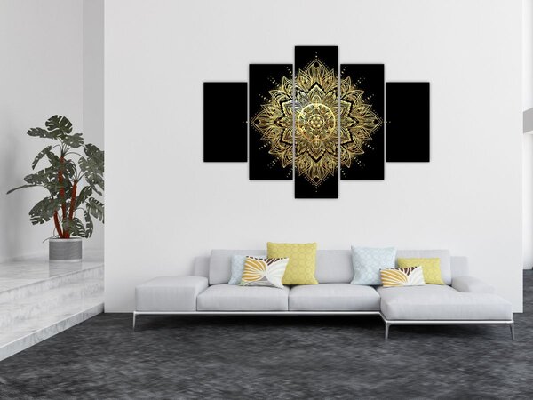 Slika - Mandala bogastva (150x105 cm)