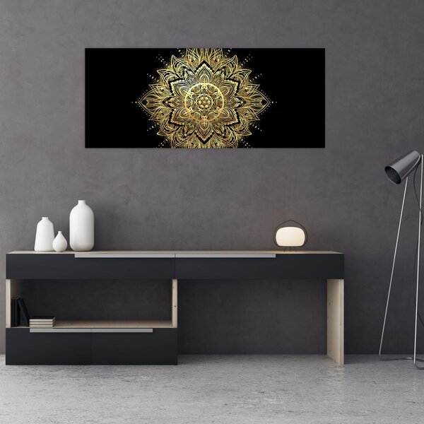Slika - Mandala bogastva (120x50 cm)