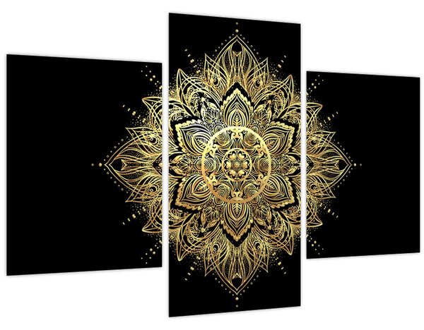 Slika - Mandala bogastva (90x60 cm)