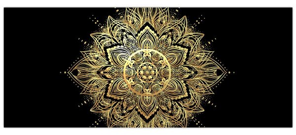 Slika - Mandala bogastva (120x50 cm)